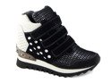 Sneakersy Scaviola LWD42/BLACK-WHITE